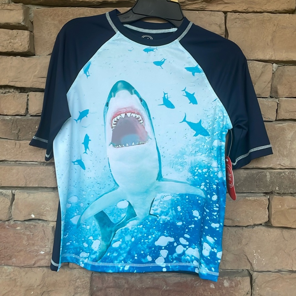 Boys  Jaws shirt by Wonder Nation